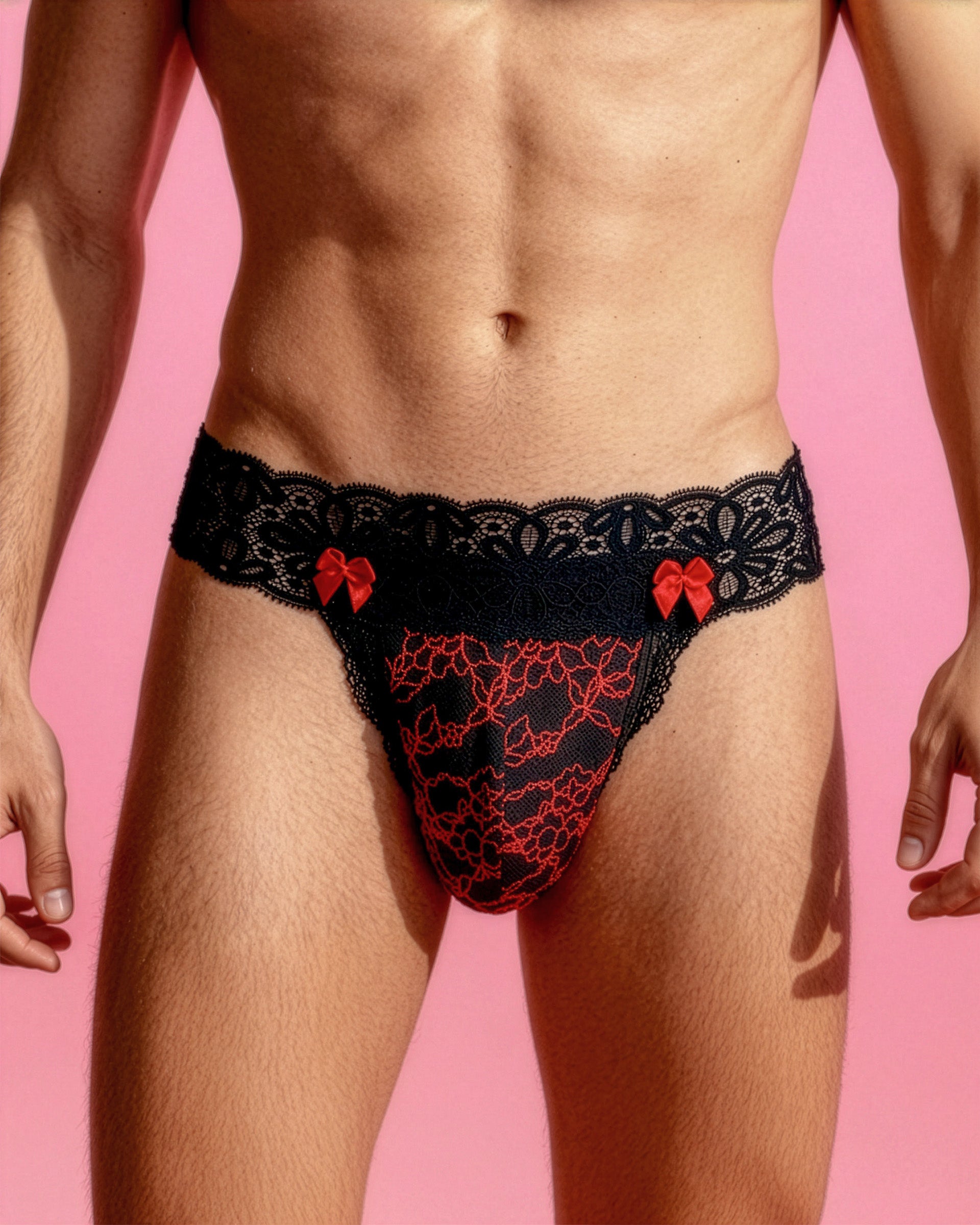 Rose Poison Thong