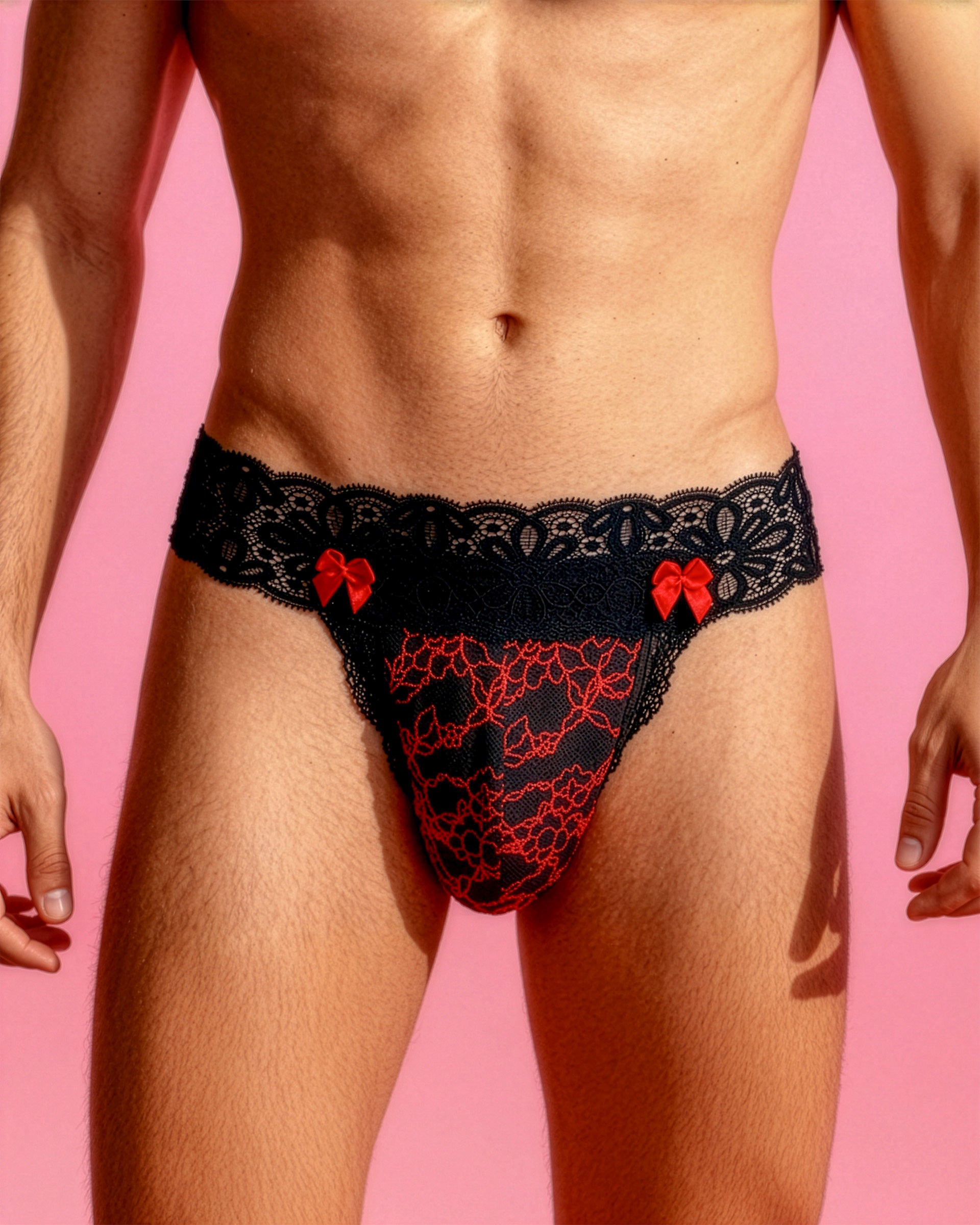 Rose Poison Thong